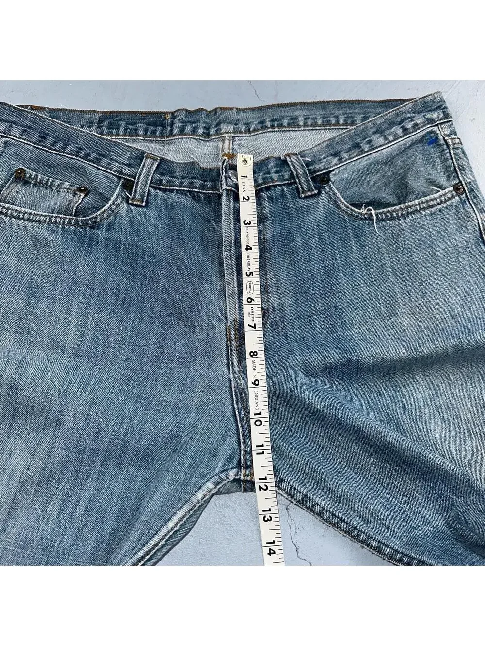 Levis 501 Vintage Y2K XX Straight Leg Jeans Blue Med Wash 38x36 Act 37x29
